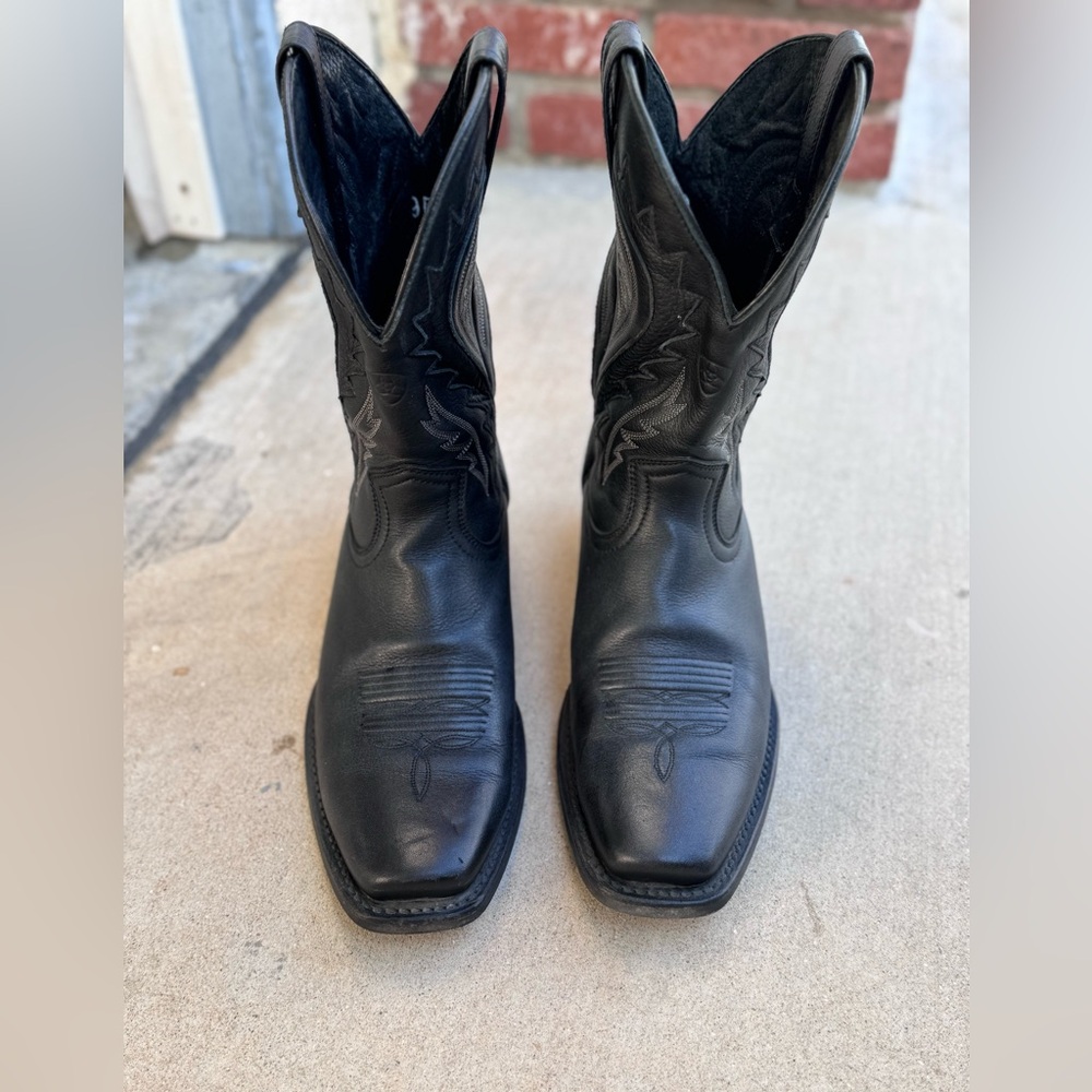 Ariat Men's Black Leather Western Boots